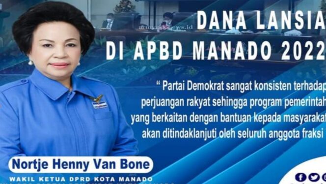 
 Fraksi Demokrat Siap Kawal Dana Lansia di APBD Manado Tahun 2022