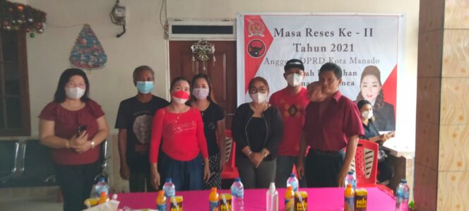 
 Jemput Aspirasi Masyarakat, Jeane Laluyan Turun Reses di Dua Titik