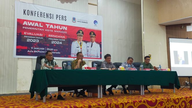 
 Sampaikan Program Tahun 2024, Wali Kota Manado: SKPD Harus Lebih Komunikatif